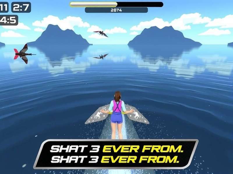Intense table tennis action in Paddle Power Pro Paddle Power Pro Gameplay Screenshot